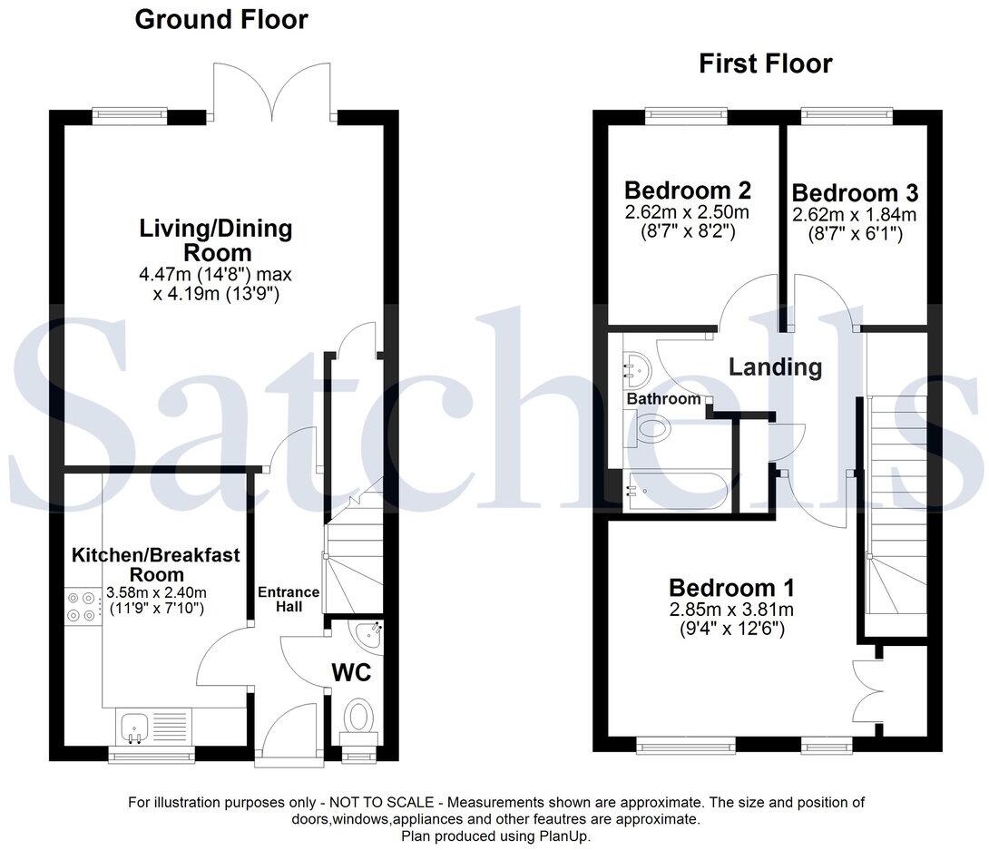 Brunel Drive, Biggleswade, SG18 floorplan