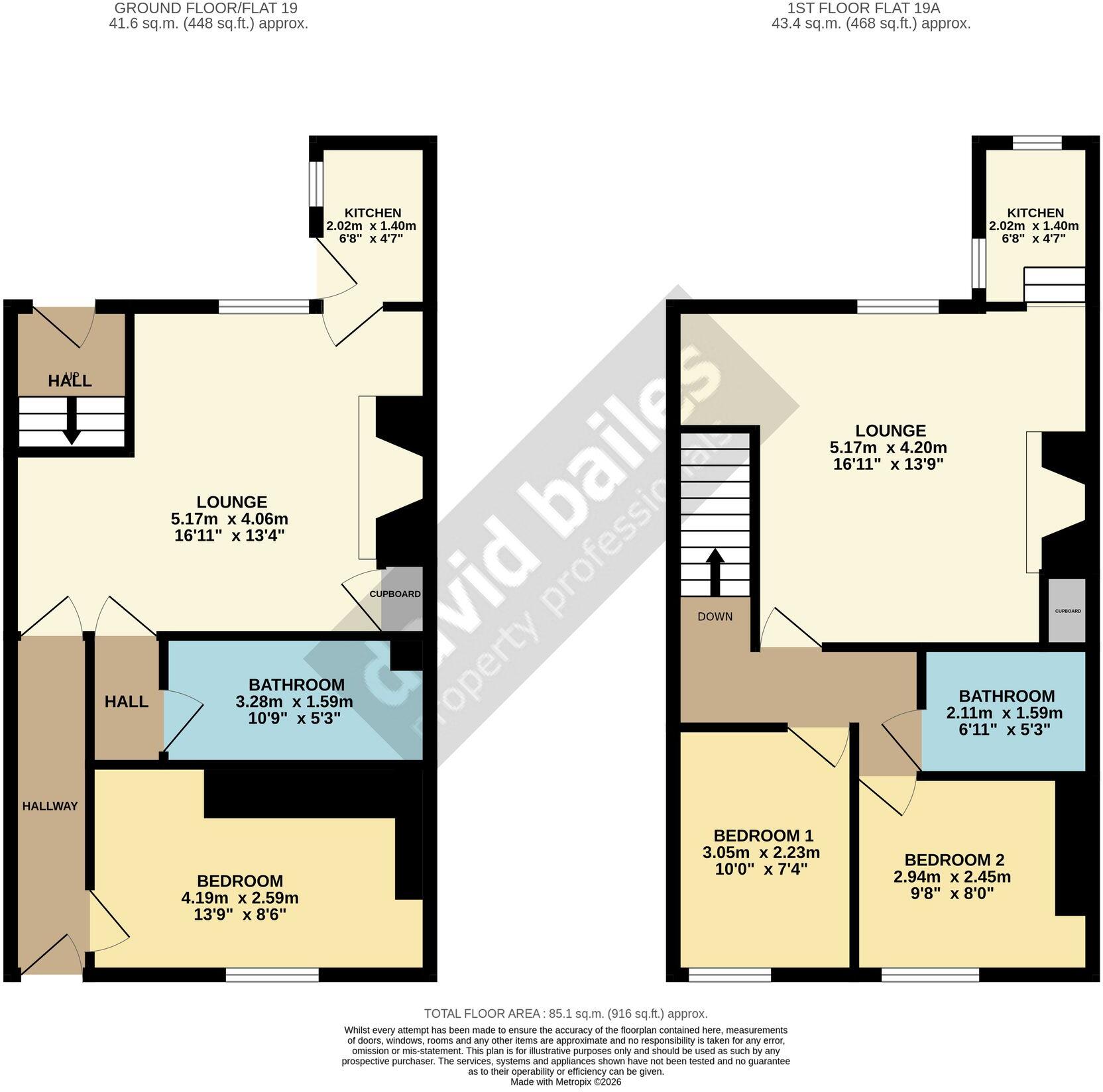 Mitchell Street, South Moor, DH9 floorplan