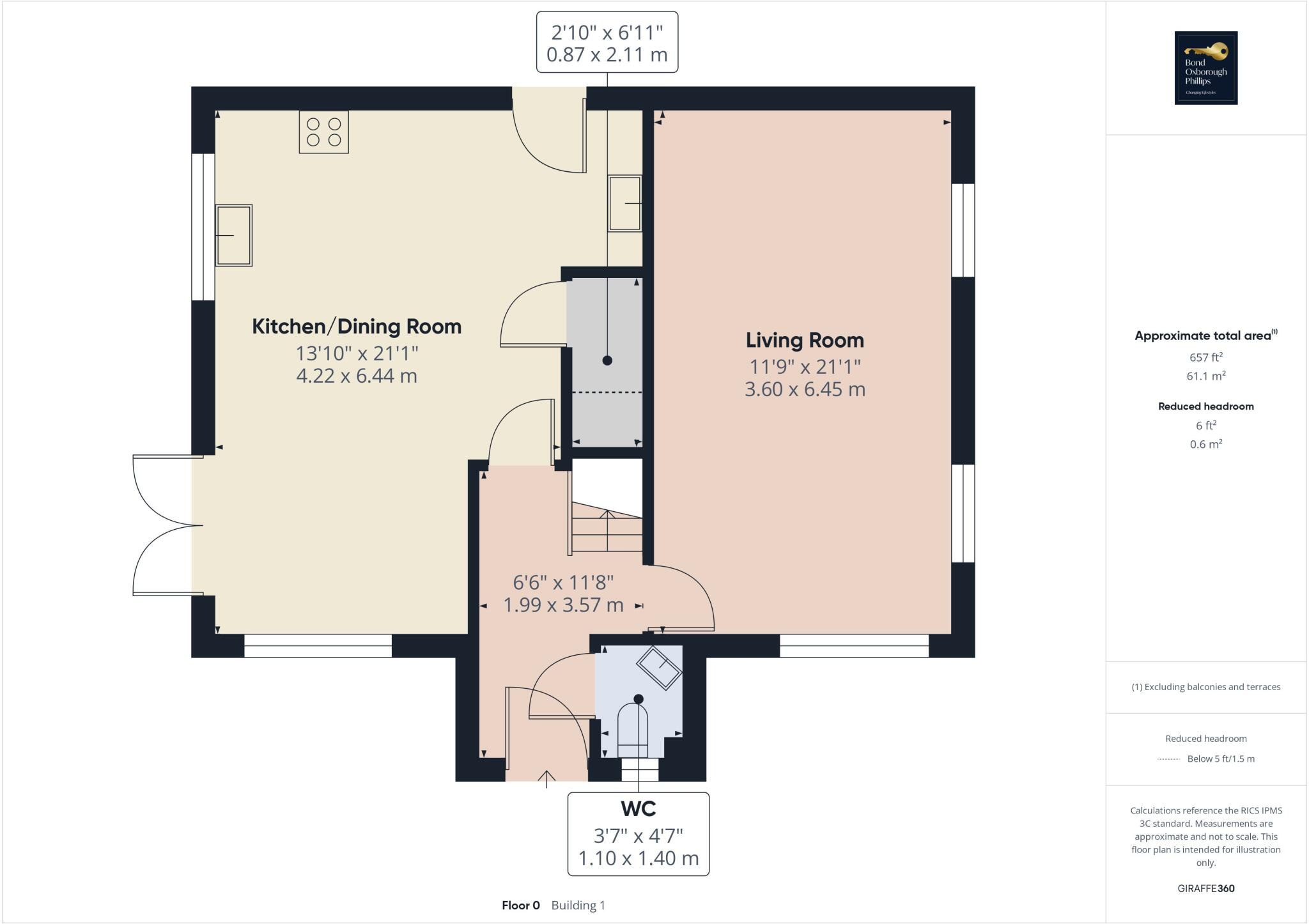 Hevva Close, Bodmin, Cornwall floorplan