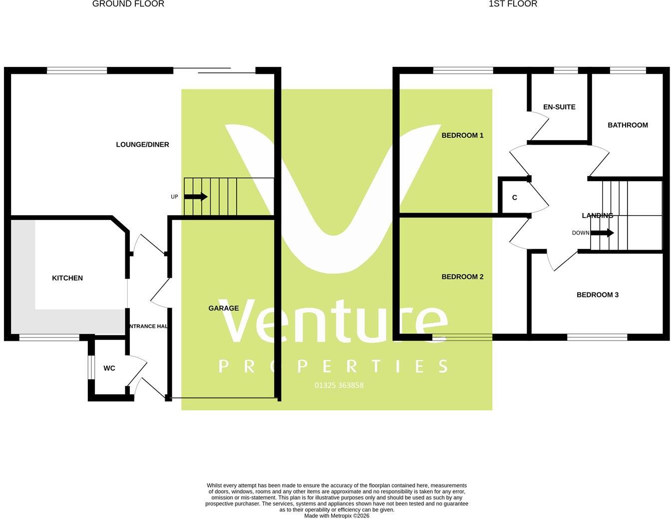 Heathfield Park, Middleton St. George, Darlington floorplan