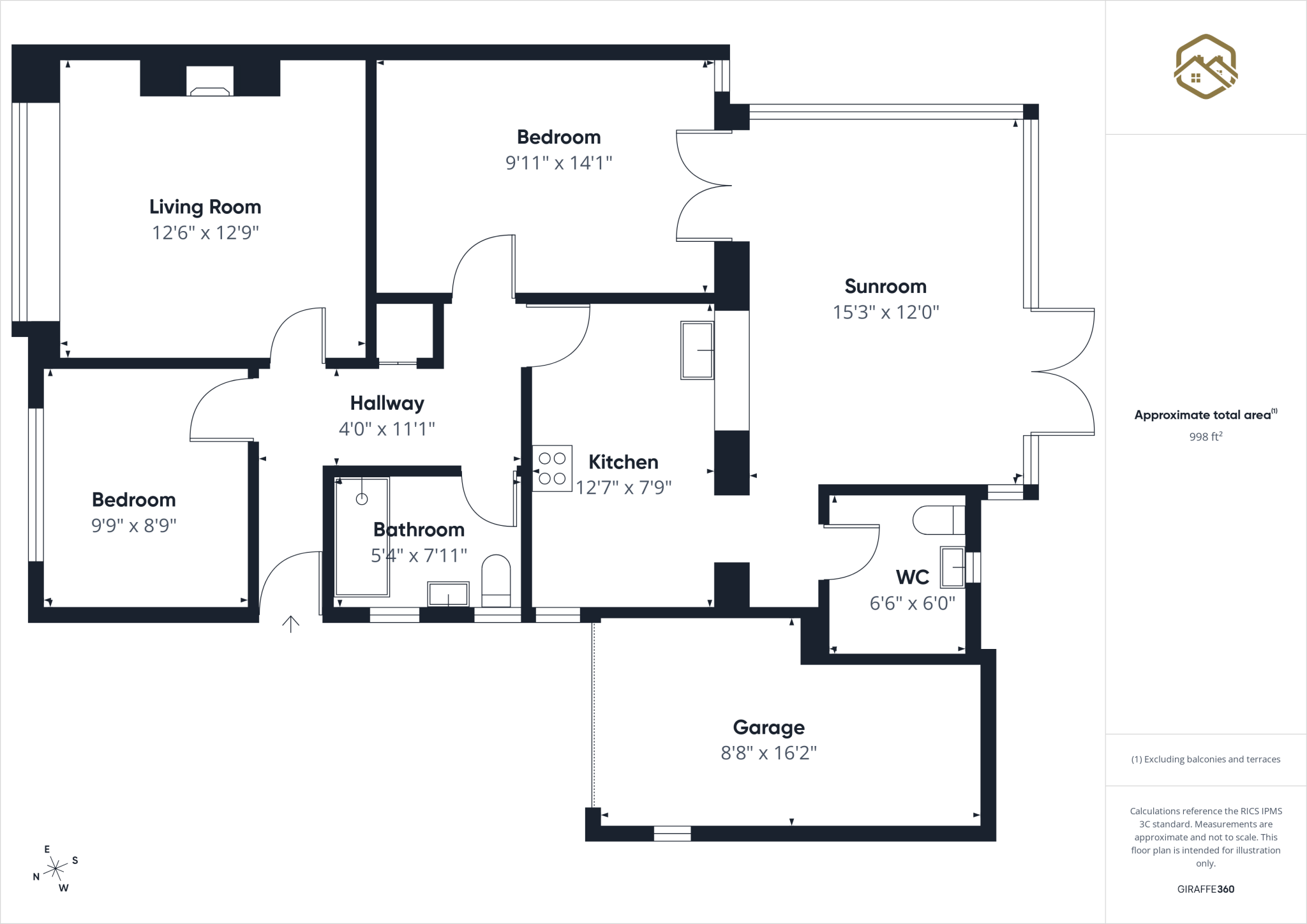 Haweswater Grove, West Auckland, Bishop Auckland, Durham, DL14 floorplan