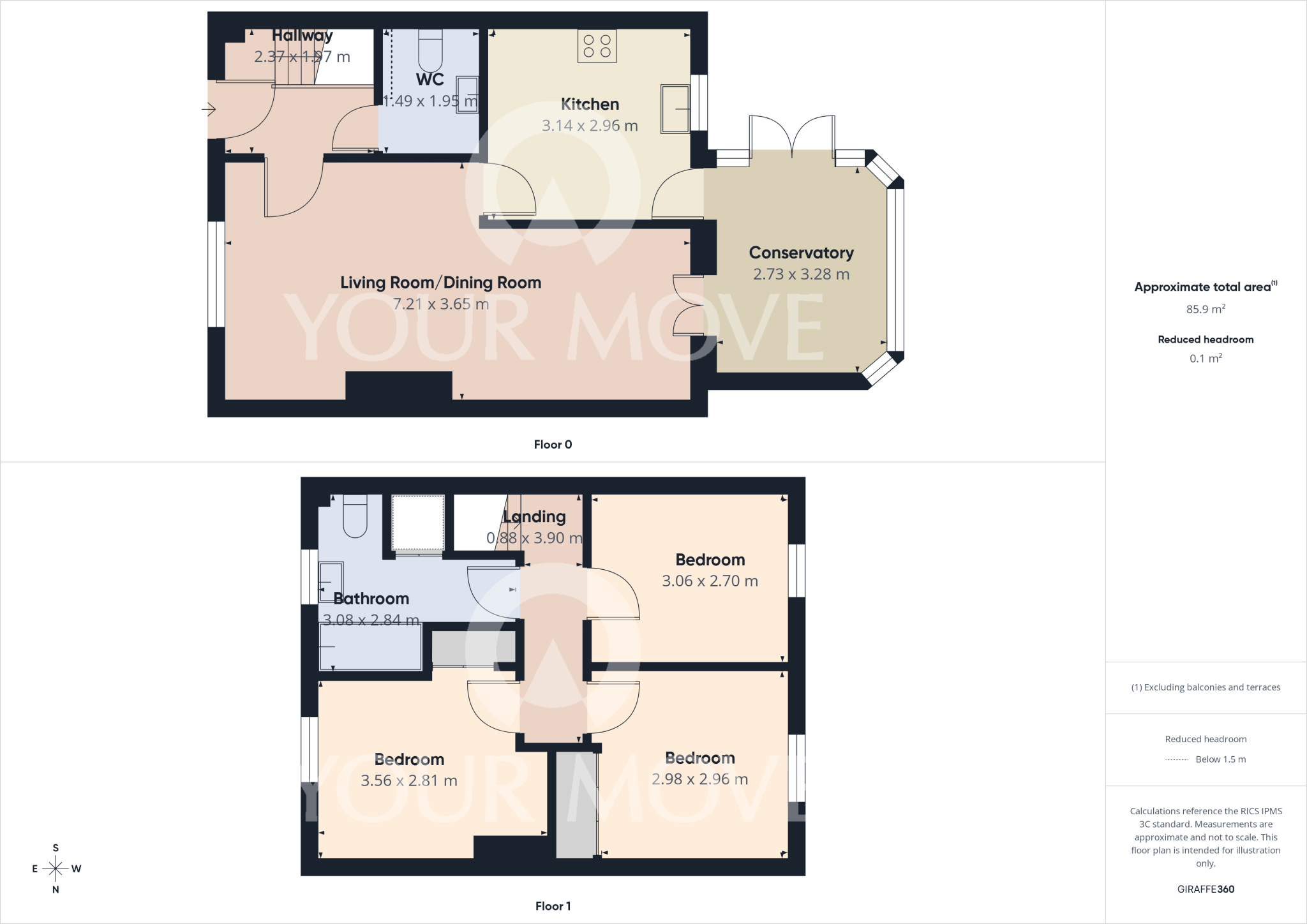 Goodwood Close, Sadberge, Darlington, Durham, DL2 floorplan