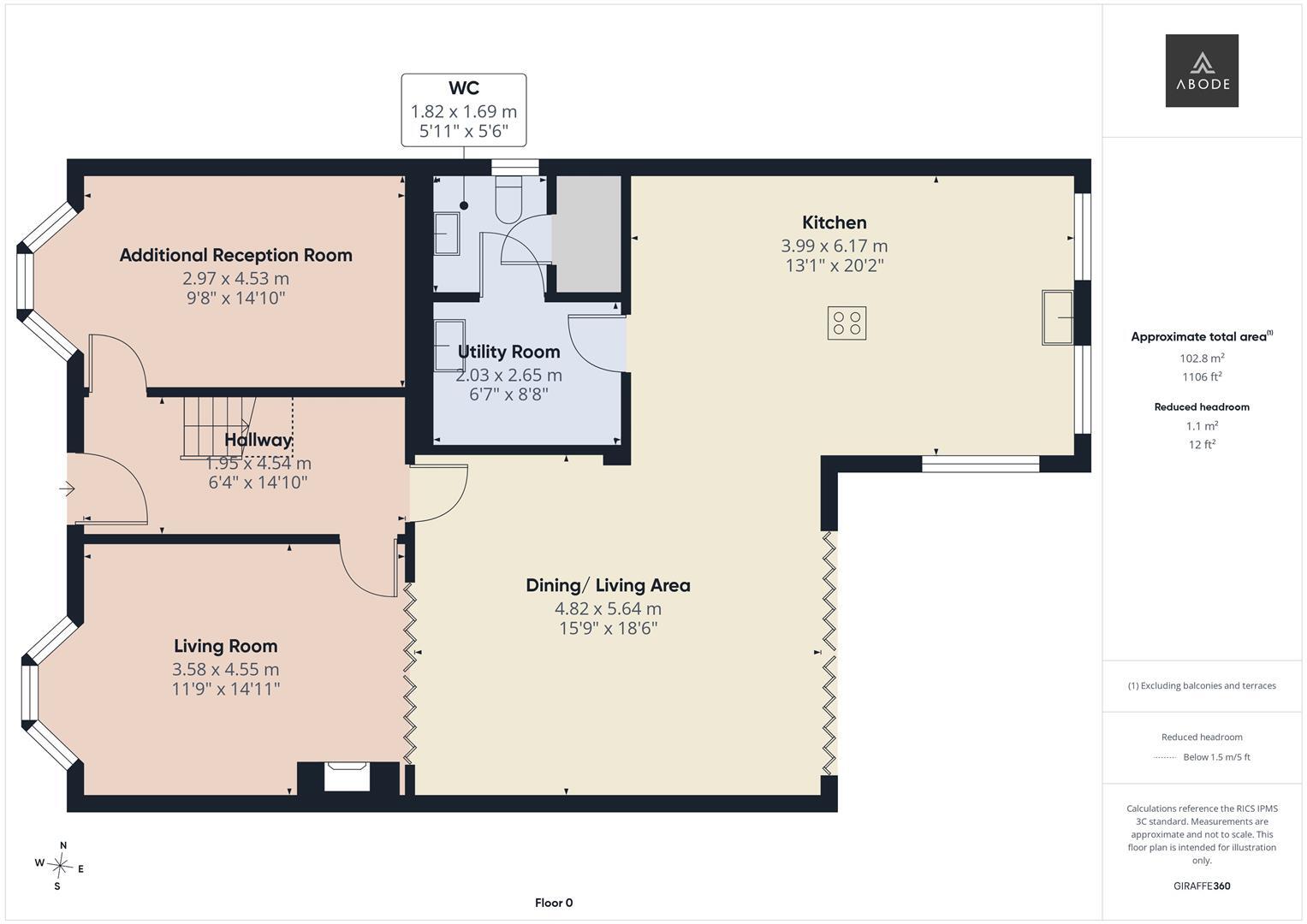 Derby Road, Doveridge, Derbyshire floorplan