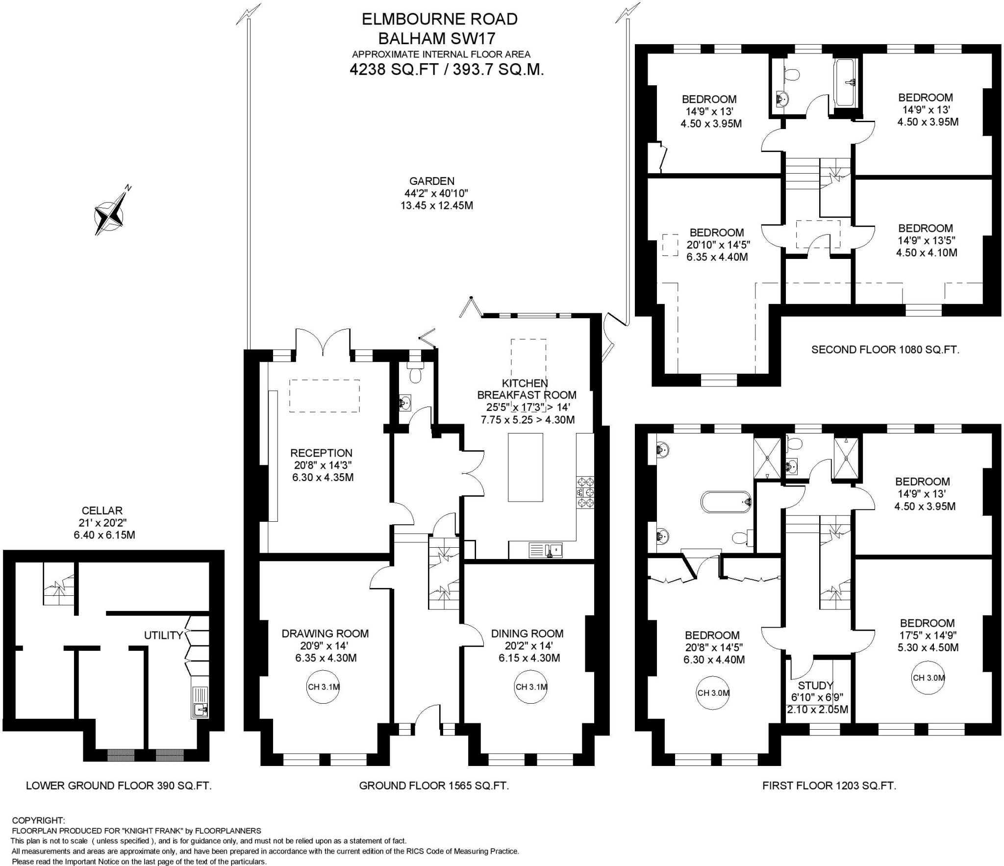Elmbourne Road, London, SW17 floorplan