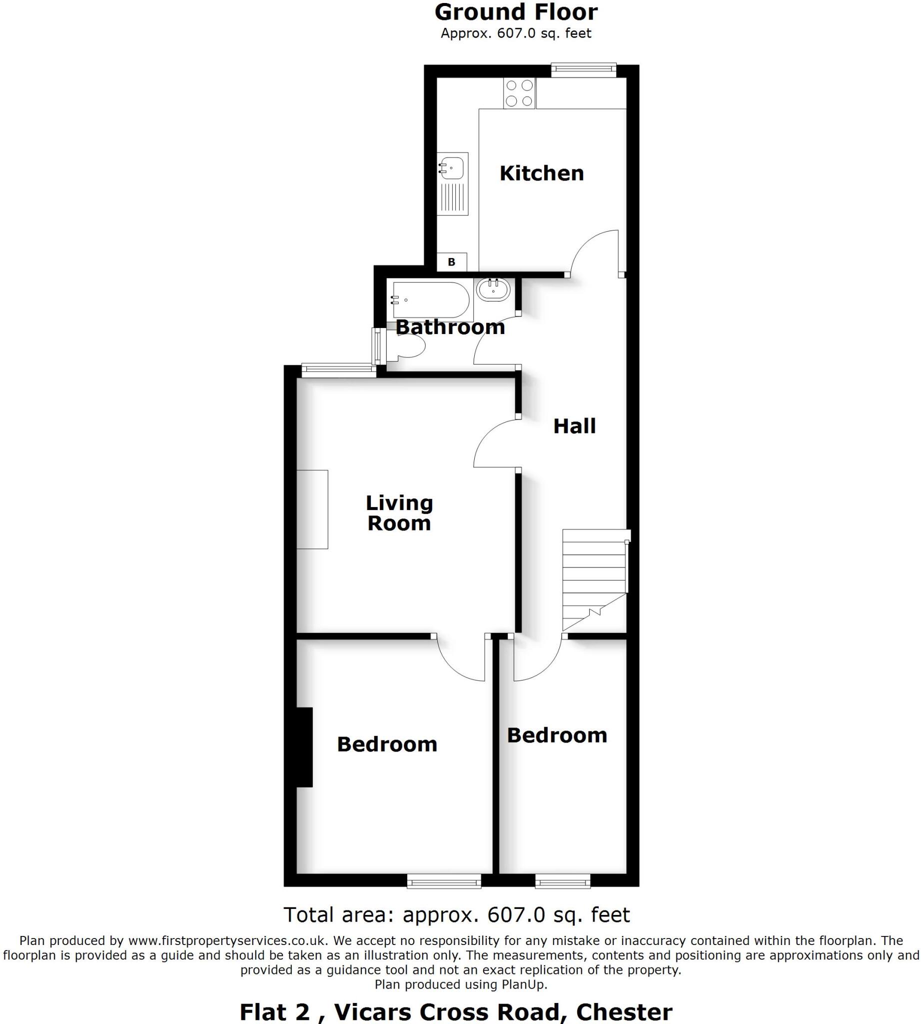 22 Vicars Cross Road, Vicars Cross, Chester CH3 5NL floorplan