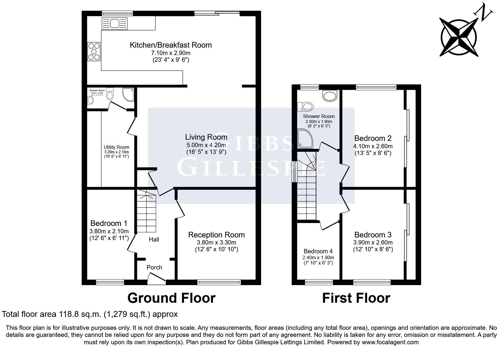 Sutton Court Road, Hillingdon floorplan