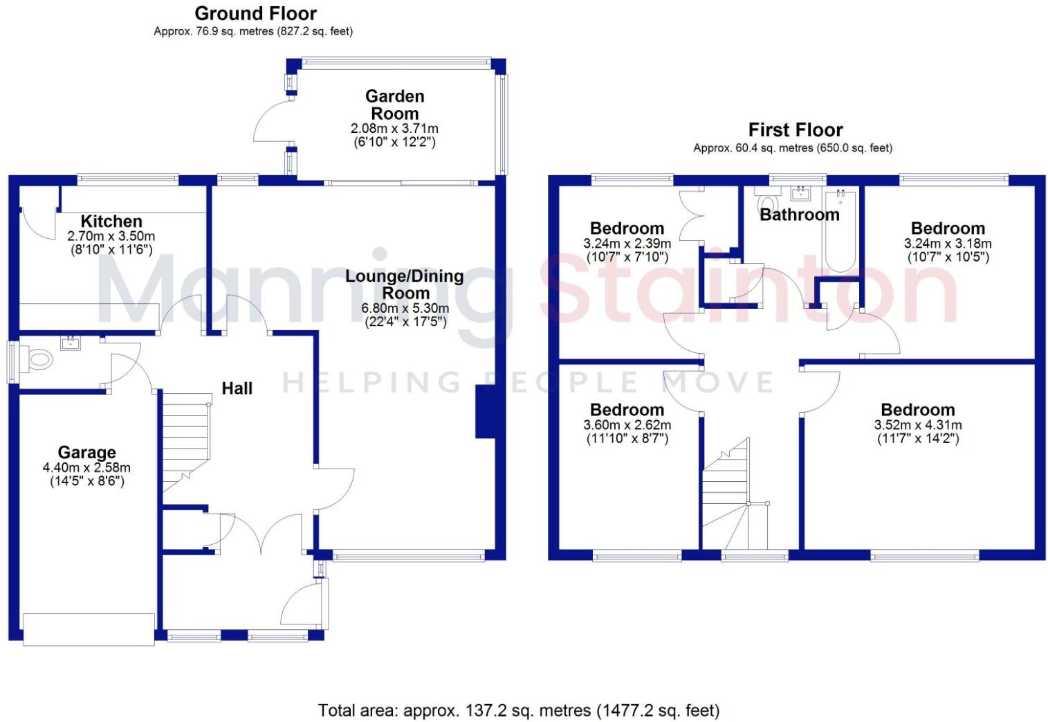 Stirling Crescent, Horsforth, Leeds floorplan