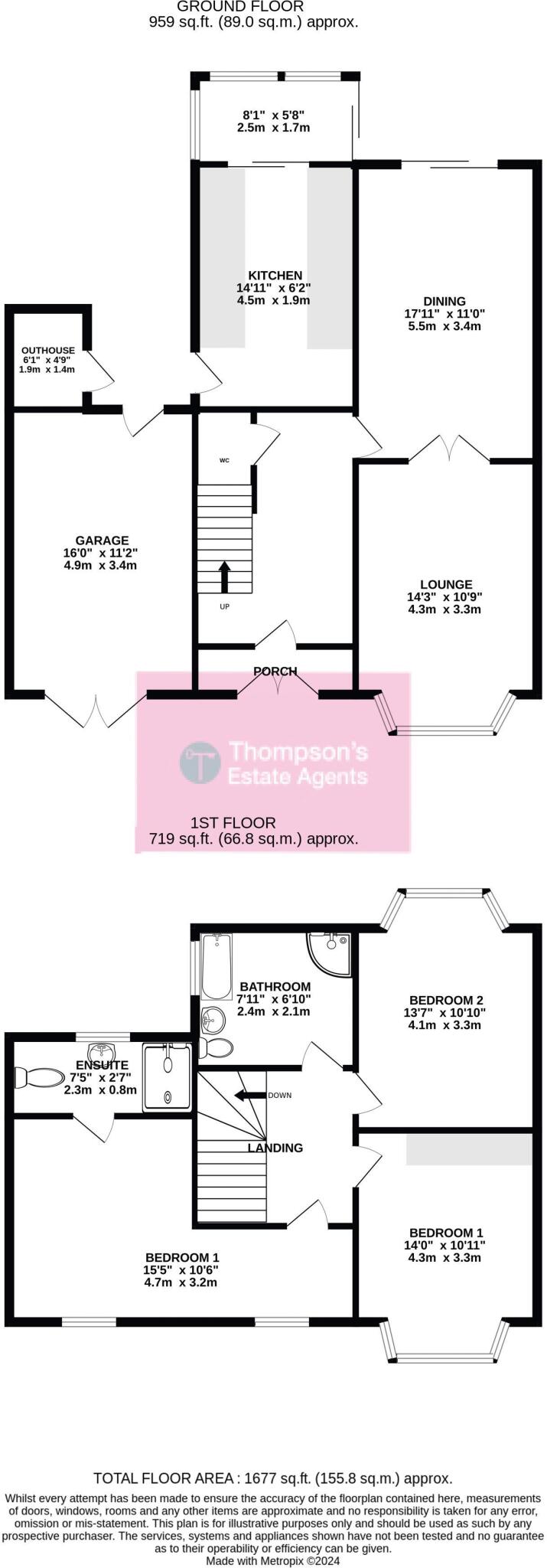 West Vale Road,Timperley  floorplan