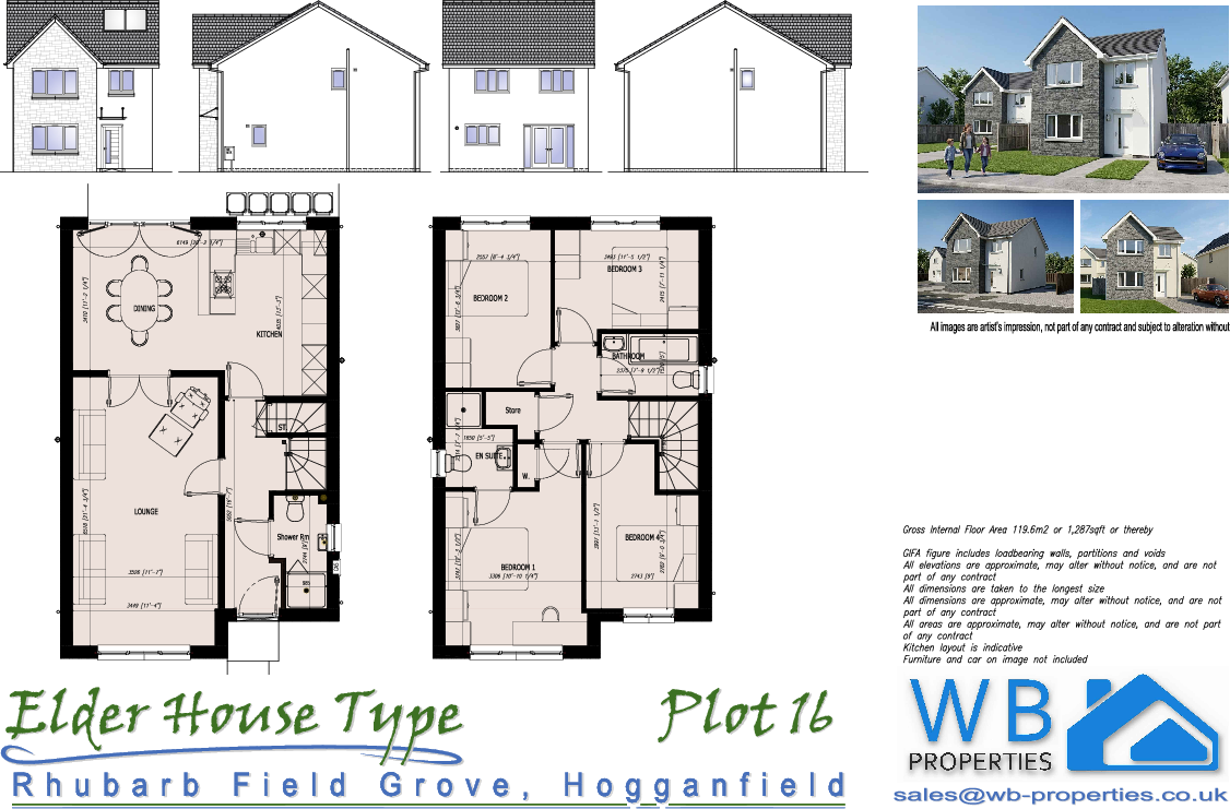 Plot 16, Rhubarb Field Grove, Glasgow floorplan