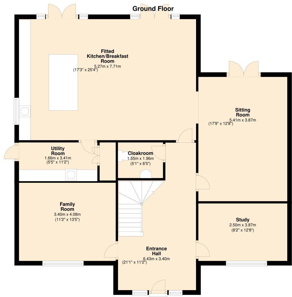 The Hamlet, Gallowstree Common floorplan