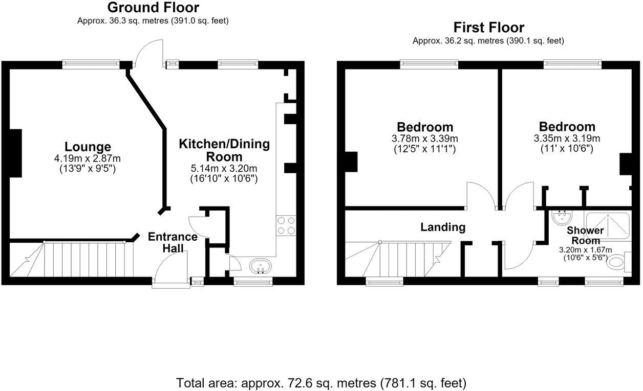 Johannesburg Road, Dover, CT16 floorplan