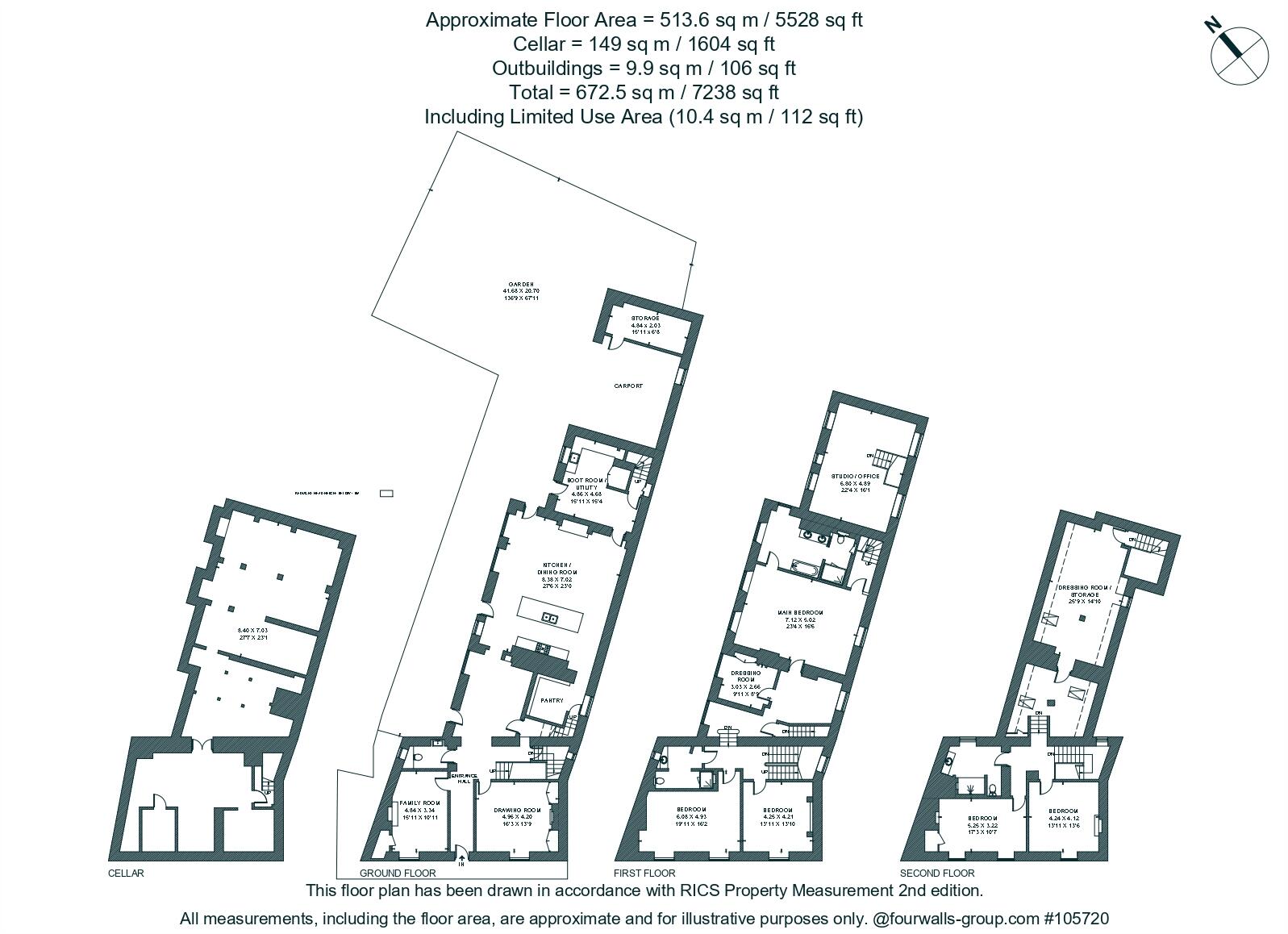 Dyer Street, Cirencester, Gloucestershire, GL7 floorplan