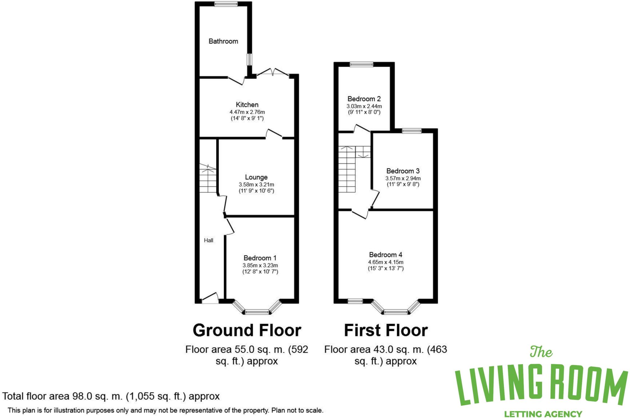 Short Street, Mount Pleasant, Swansea floorplan