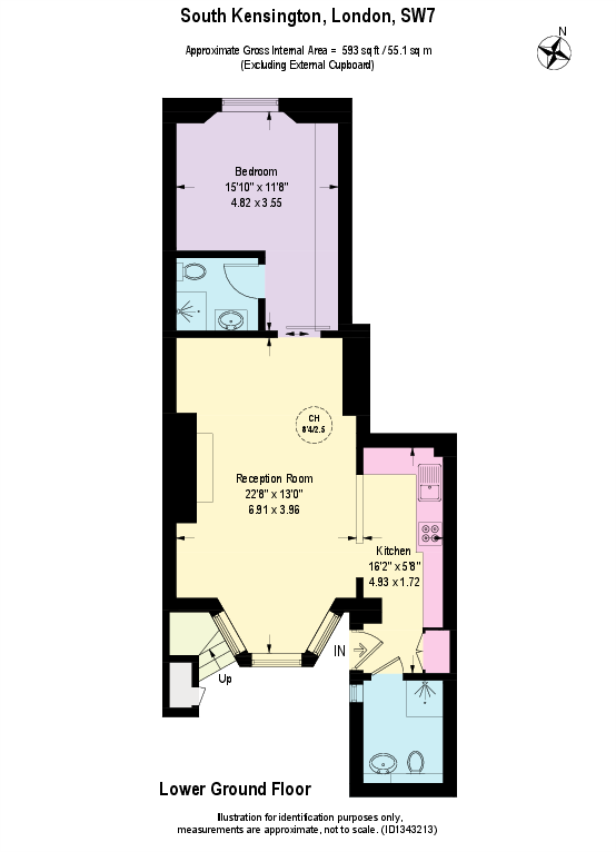 Wetherby Place, South Kensington, London SW7 floorplan