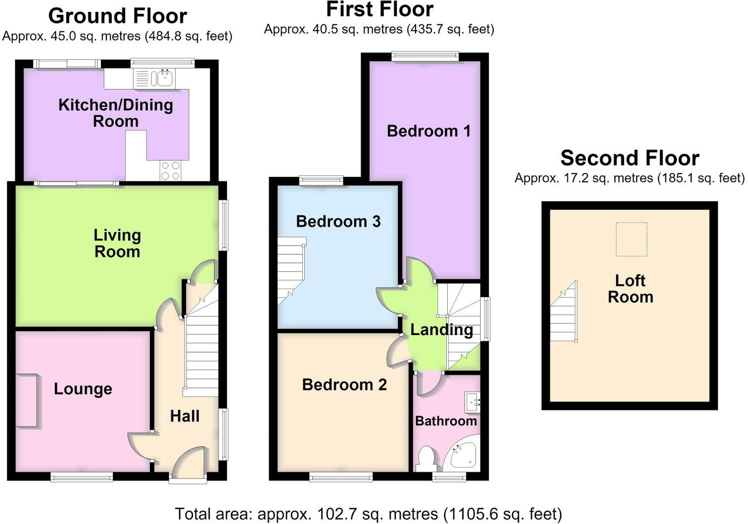 Cobden Road, Southport floorplan