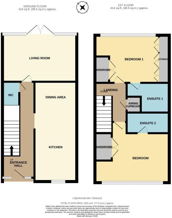 14 Witney Close,  Ipswich floorplan