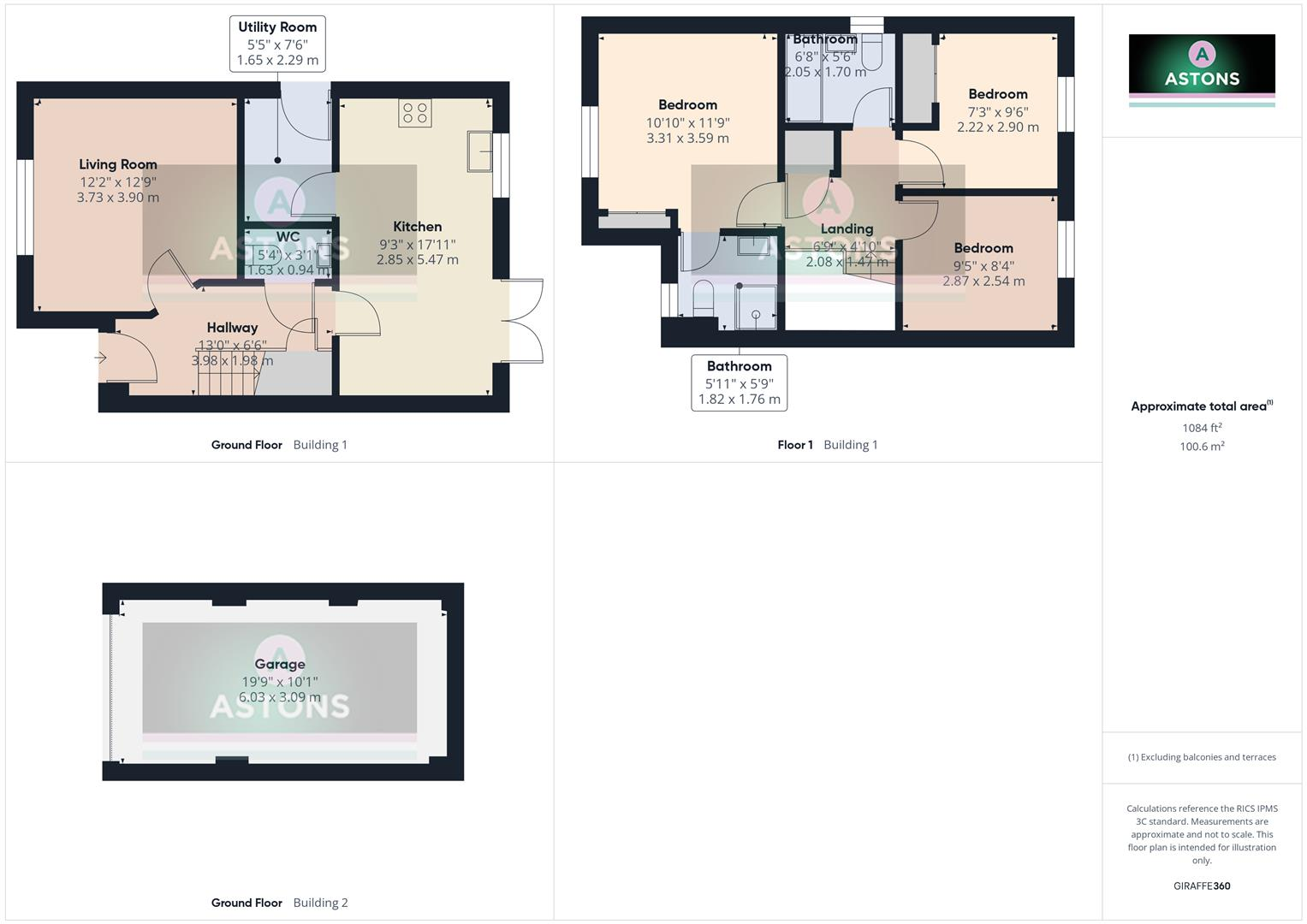 Cornwell Avenue, Crawley floorplan