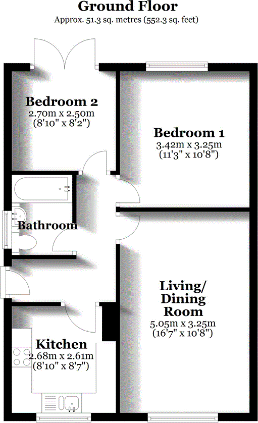 Webb Road, Raunds, Northamptonshire, NN9 floorplan