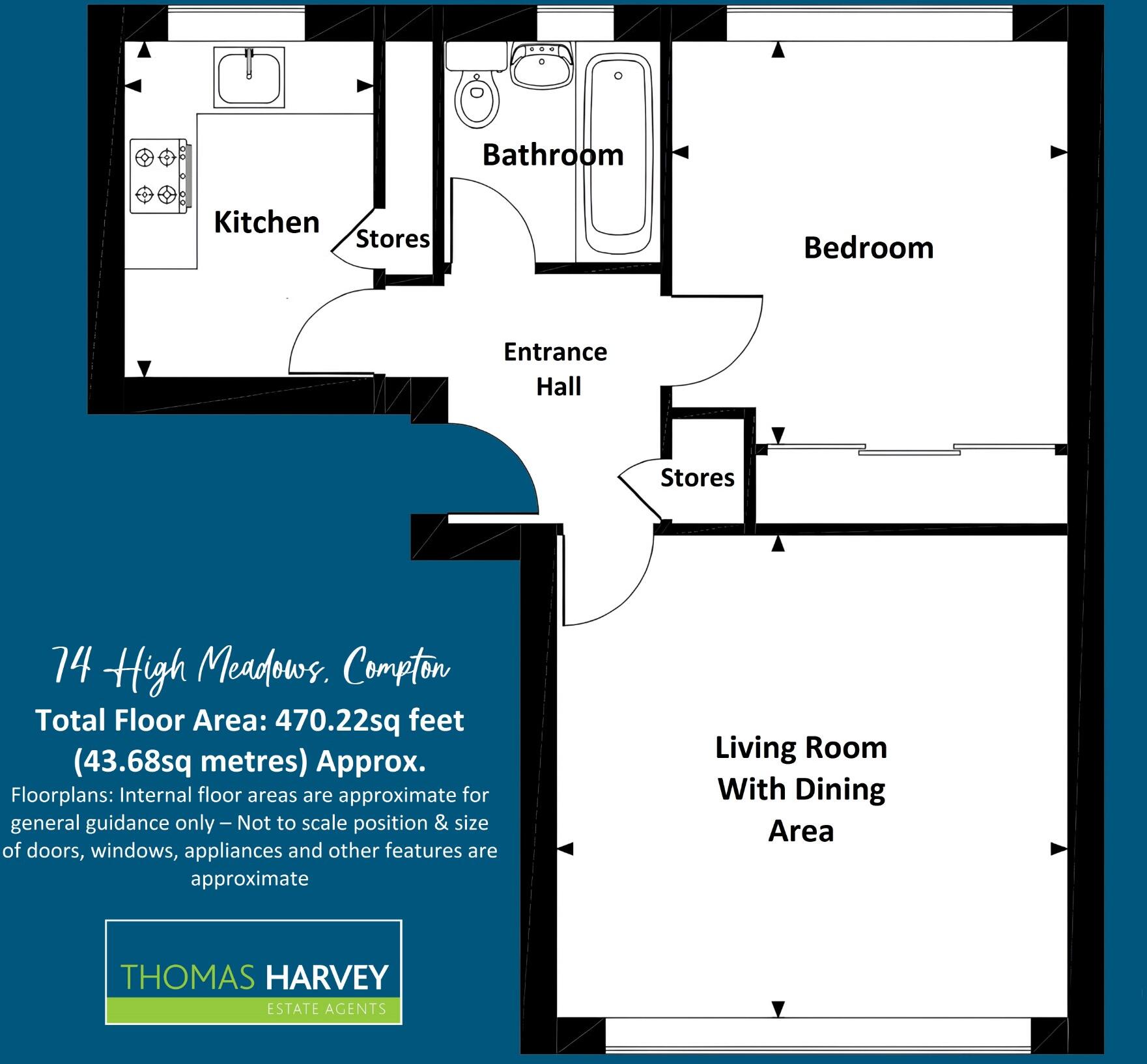 High Meadows, Compton, Wolverhampton, West Midlands, WV6 floorplan