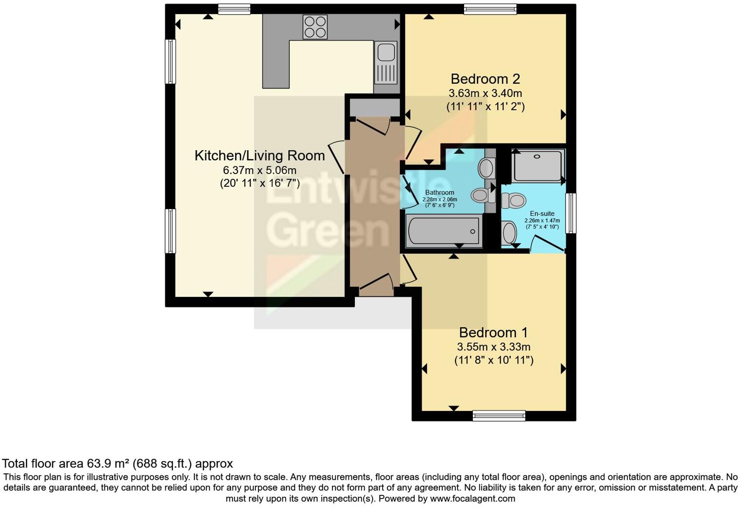 Beaminster Avenue, Cottam, Preston, Lancashire, PR4 floorplan