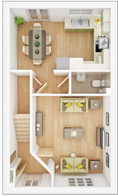 Poplar Lane, Ipswich, Suffolk,  IP8 3FF floorplan