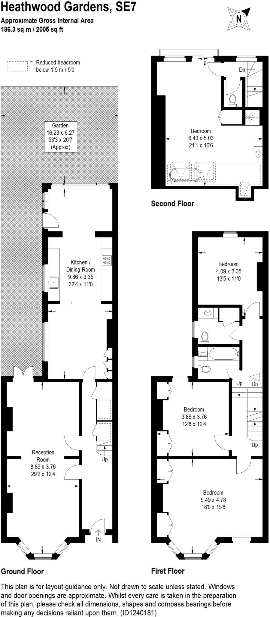 Heathwood Gardens, Charlton, SE7 floorplan