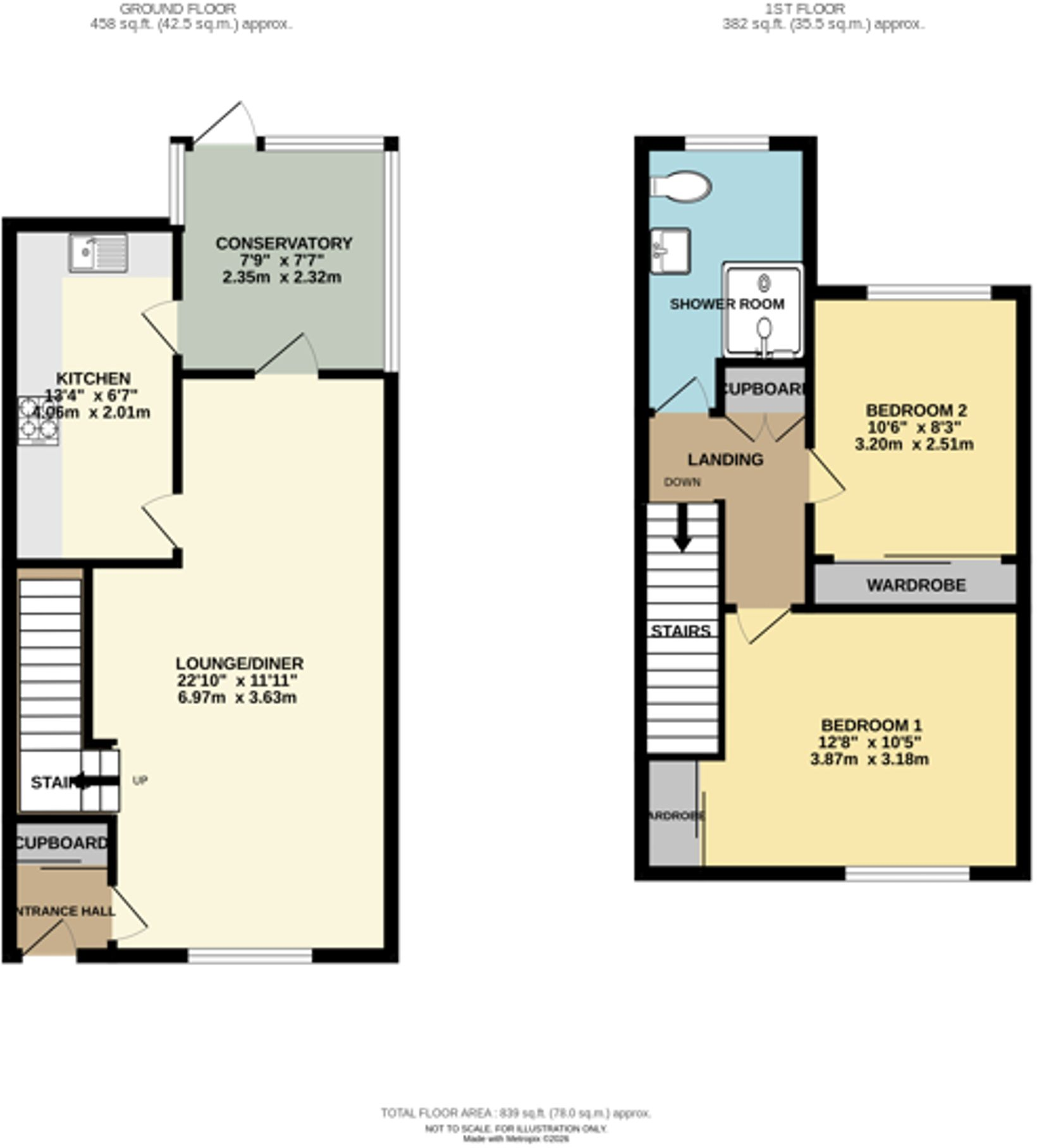 11, Cliff Road, Bridgnorth, WV16 floorplan