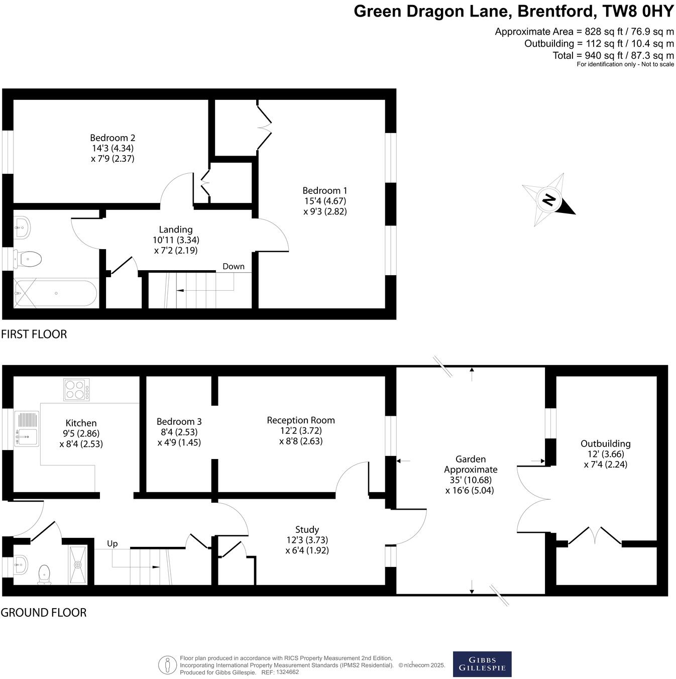 Green Dragon Lane, Brentford floorplan
