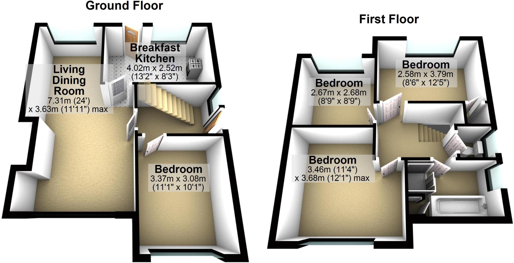 Meadow Drive, Liversedge, WF15 floorplan