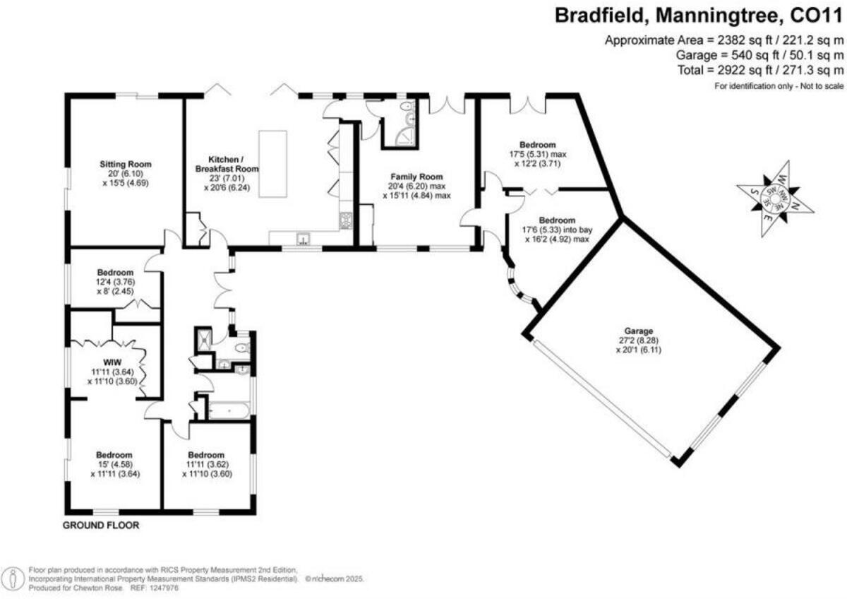 Wix Road, Manningtree floorplan
