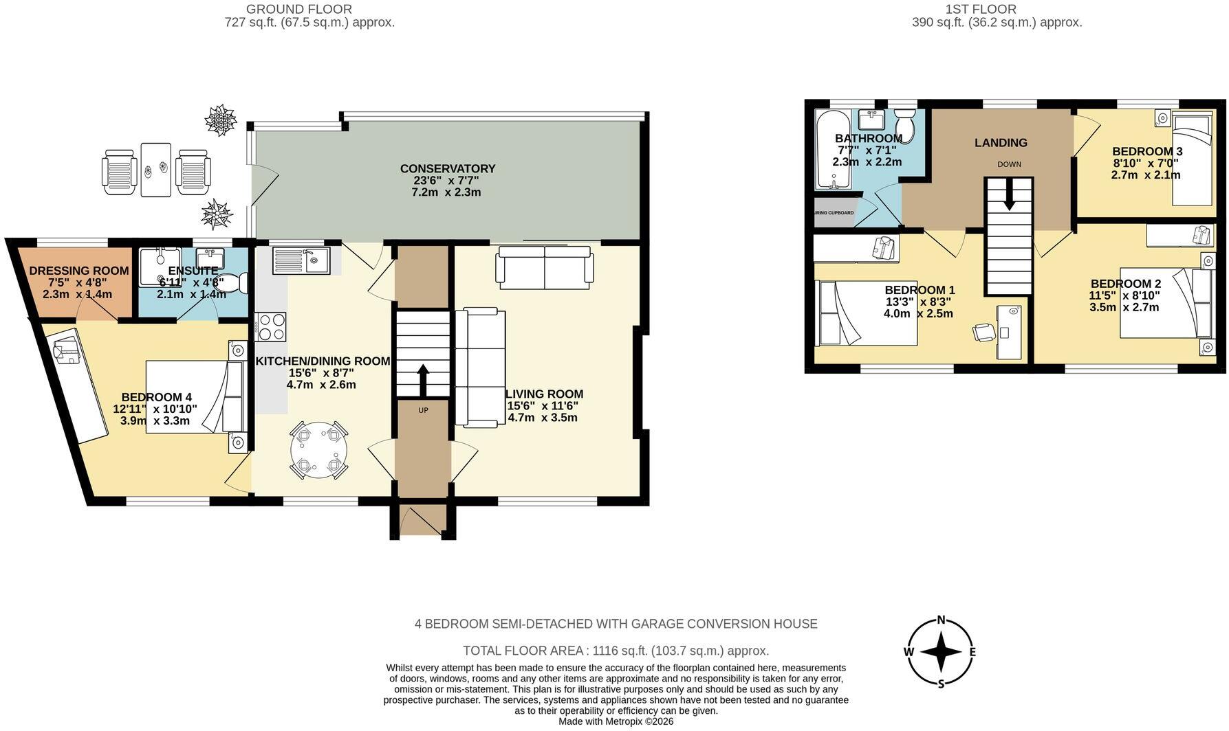 Springway Close, Leicester, LE5 floorplan
