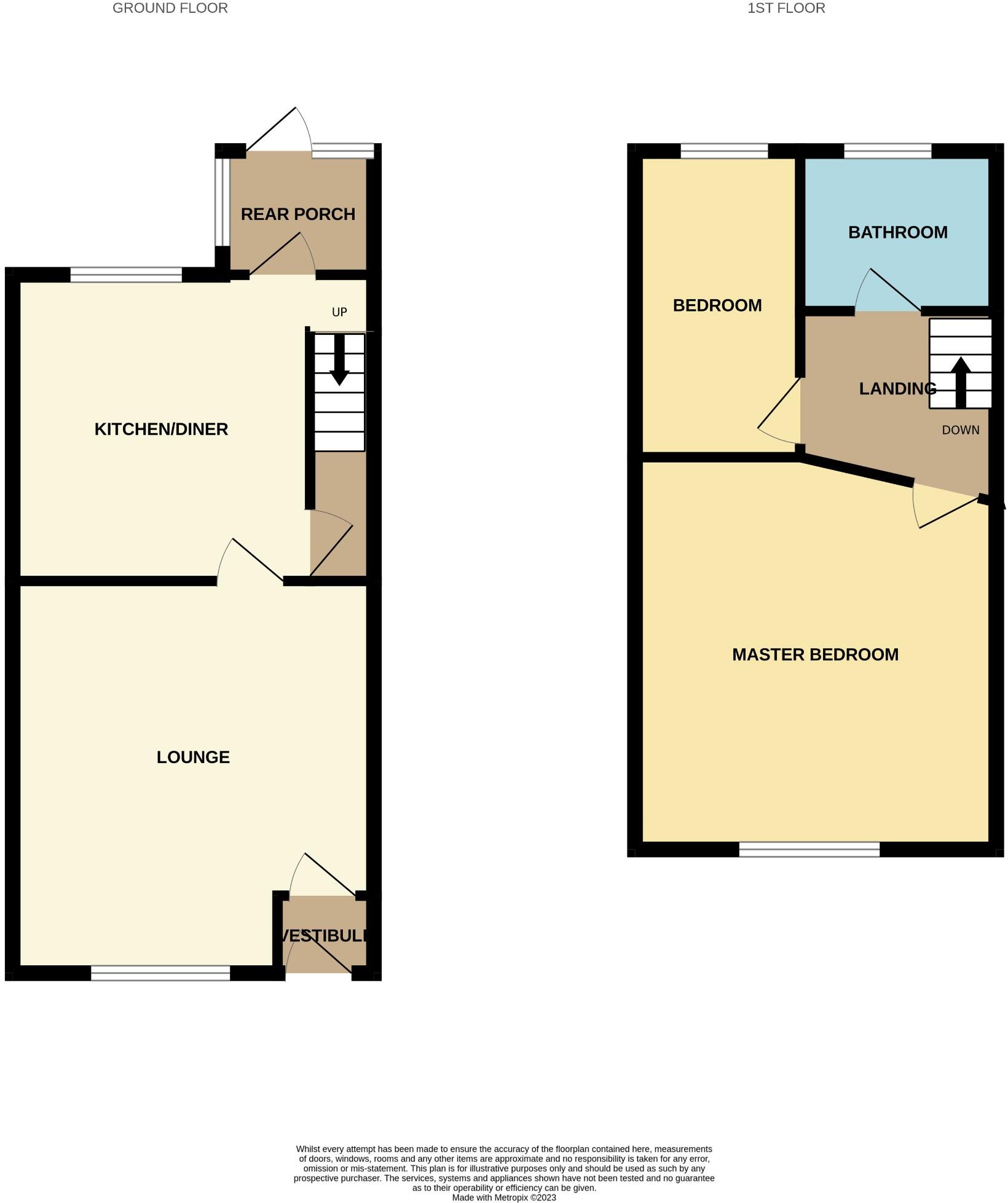 9 Claybank Terrace, Mossley floorplan