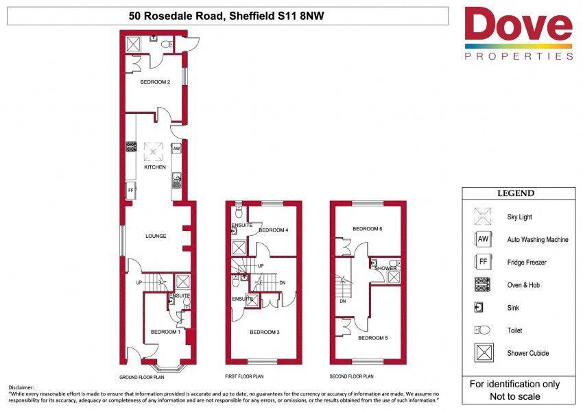50 Rosedale Road, Ecclesall floorplan
