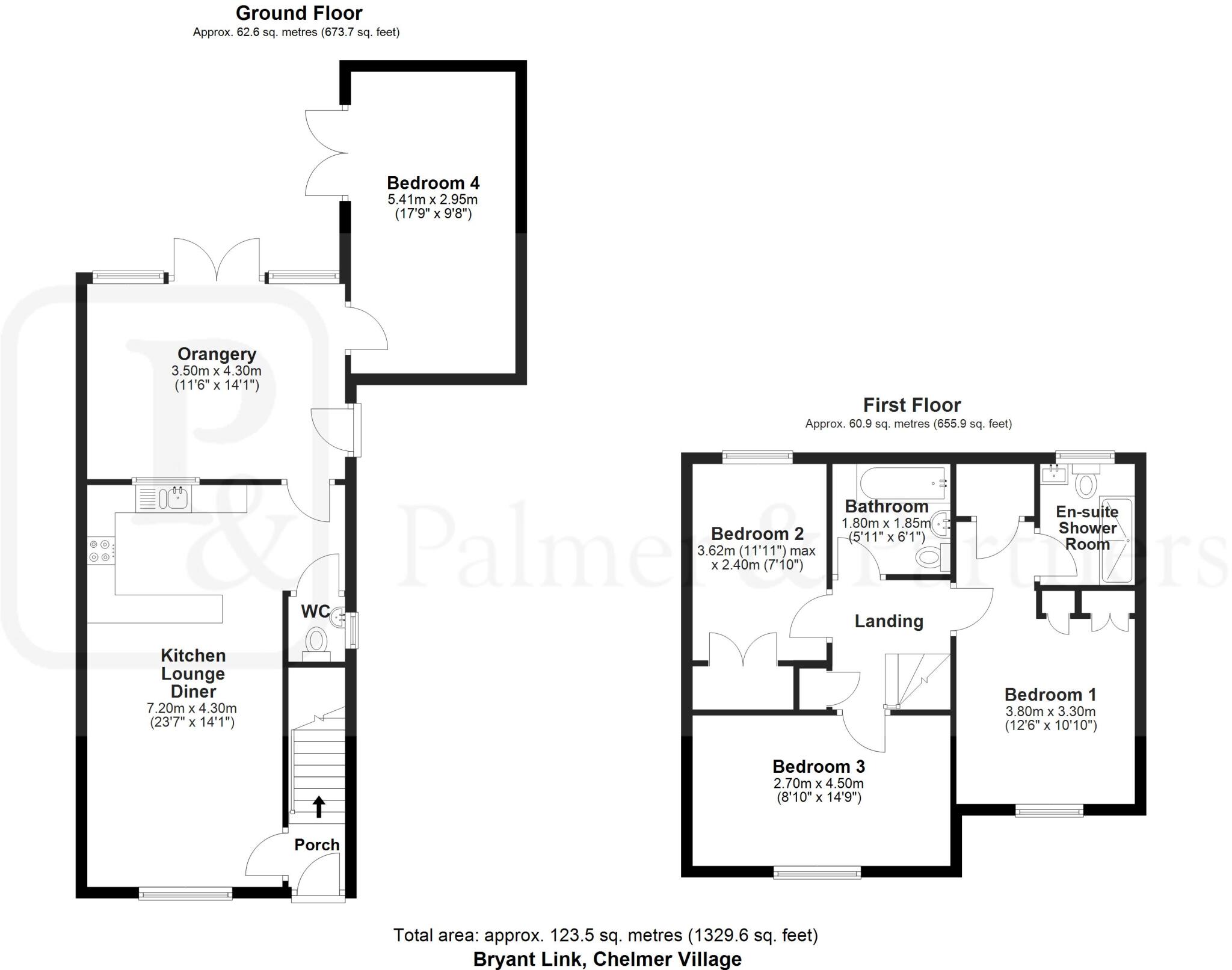 Bryant Link, Chelmer Village, Chelmsford, Essex, CM2 floorplan