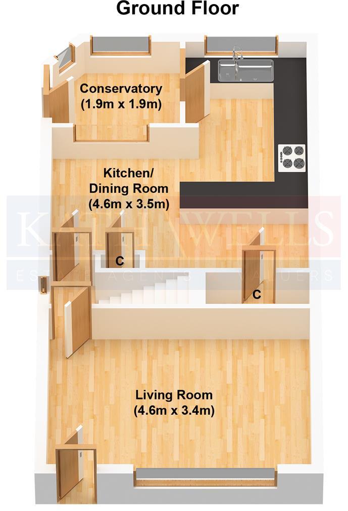 Lawns Green, Farnley, Leeds floorplan