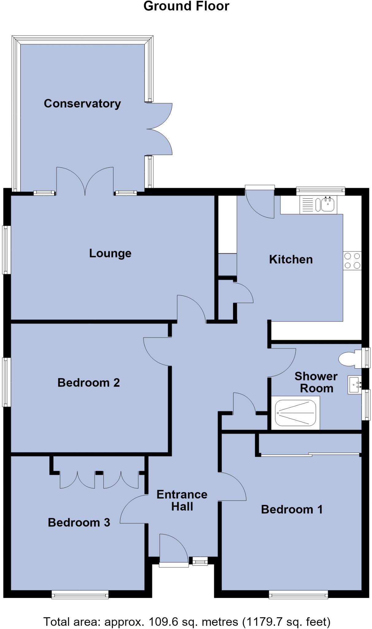 High Street, Benwick, March, Cambs., PE15 0XA floorplan