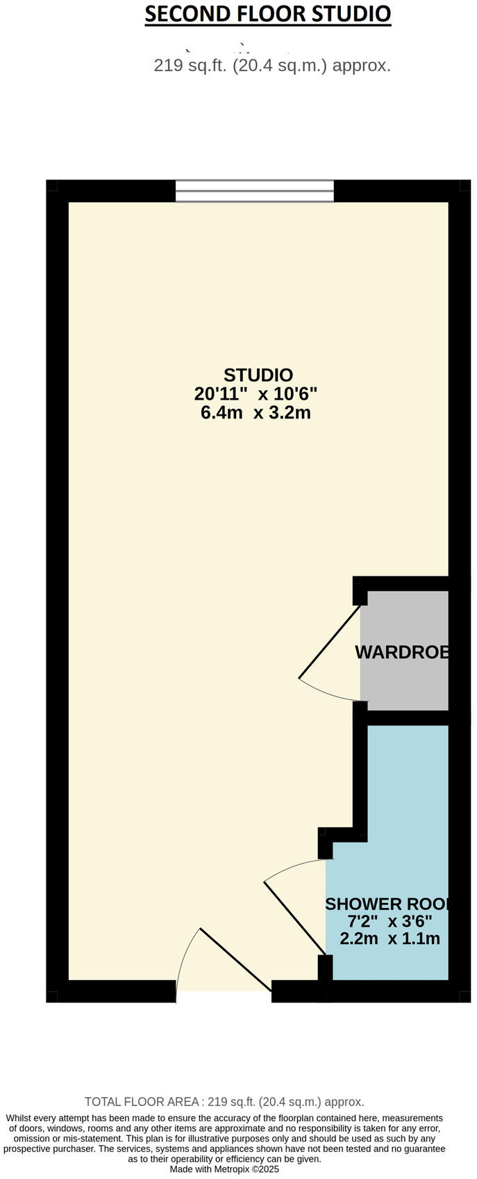 Northgate Studios, Trafford Street, Chester, Cheshire floorplan