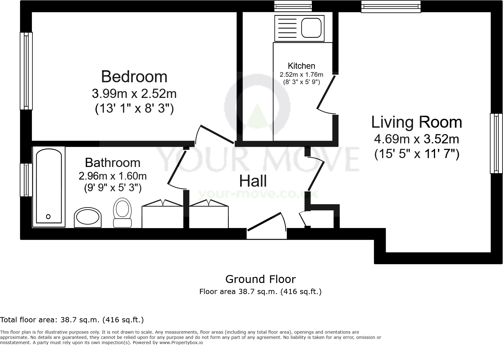 Homefield Park, Sutton, SM1 floorplan