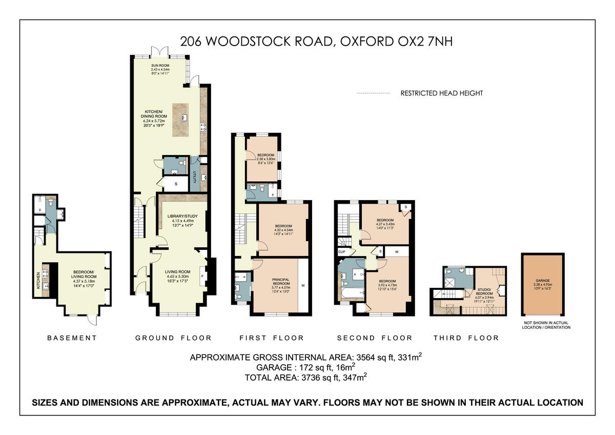 Woodstock Road, Oxford, OX2 7NH floorplan
