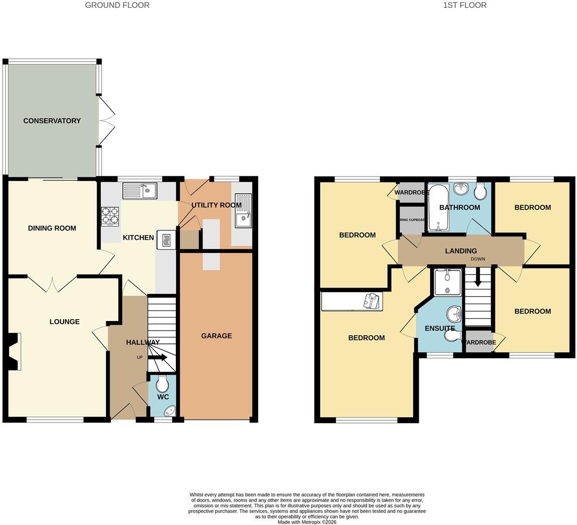 Birch Close, Buxton floorplan