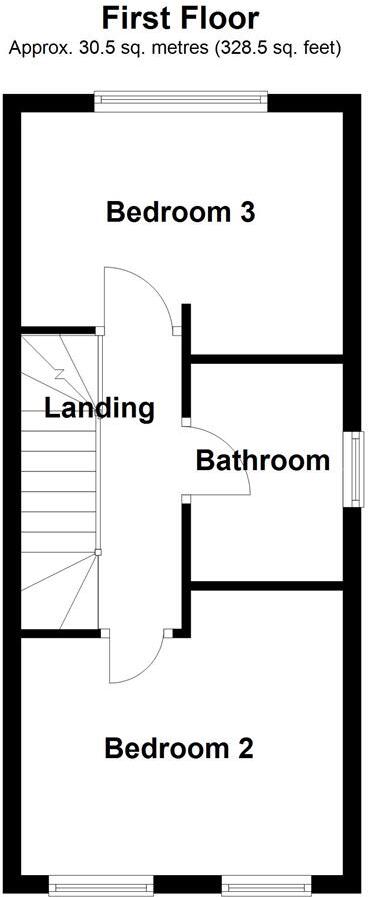 Ruby Street, Wakefield floorplan