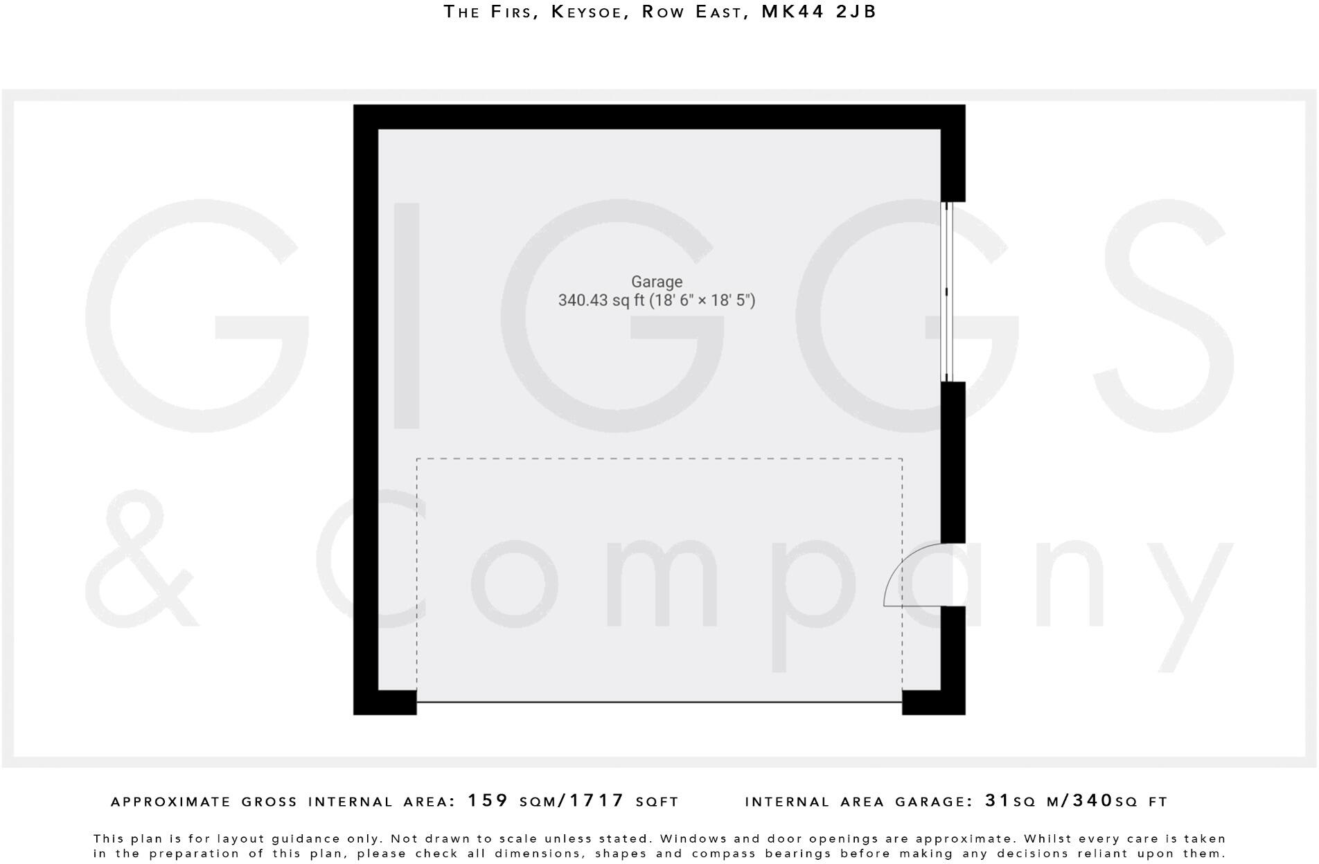 Keysoe Row East, Keysoe, Bedford, Bedfordshire, MK44 floorplan