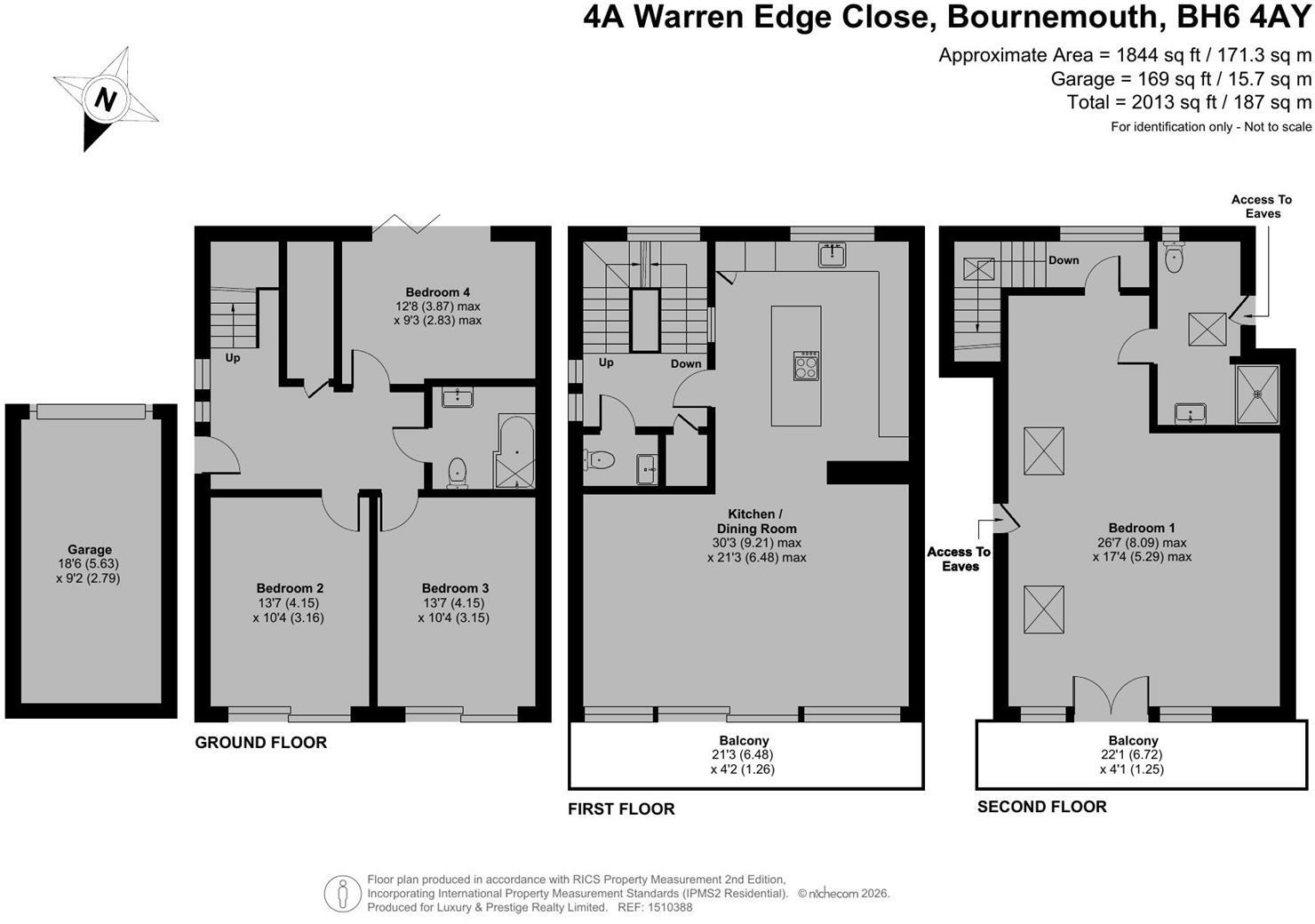 Warren Edge Close, Bournemouth floorplan