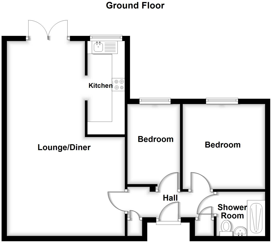 The Cedars, Abbey Foregate, Shrewsbury floorplan