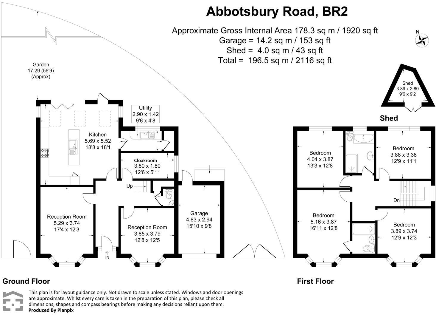Abbotsbury Road, Bromley floorplan