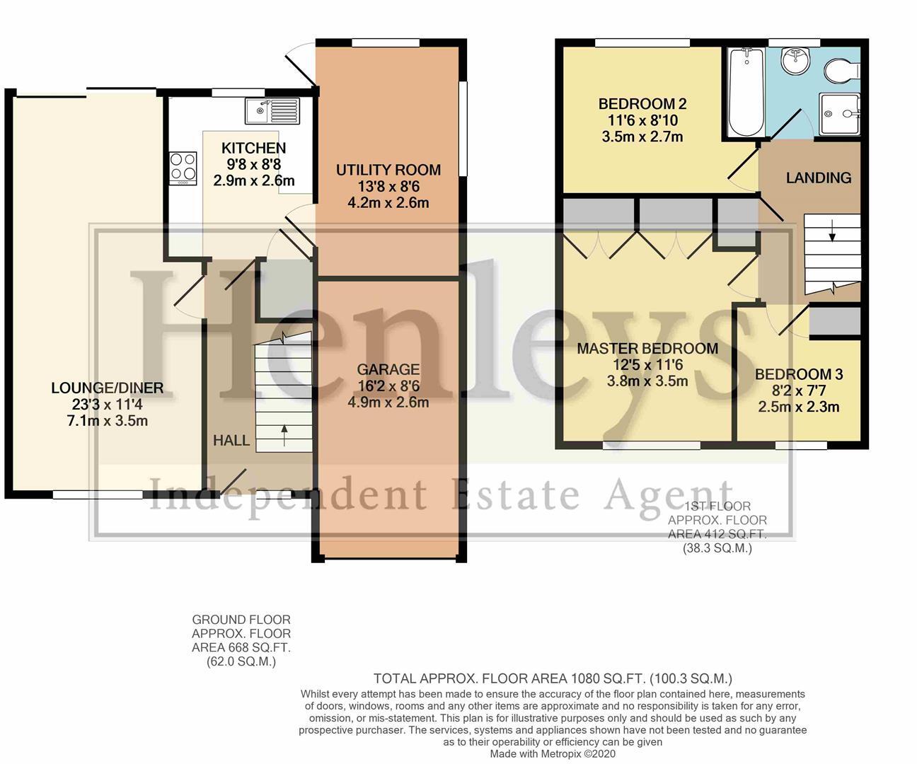 Holmsey Green Gardens, Beck Row floorplan