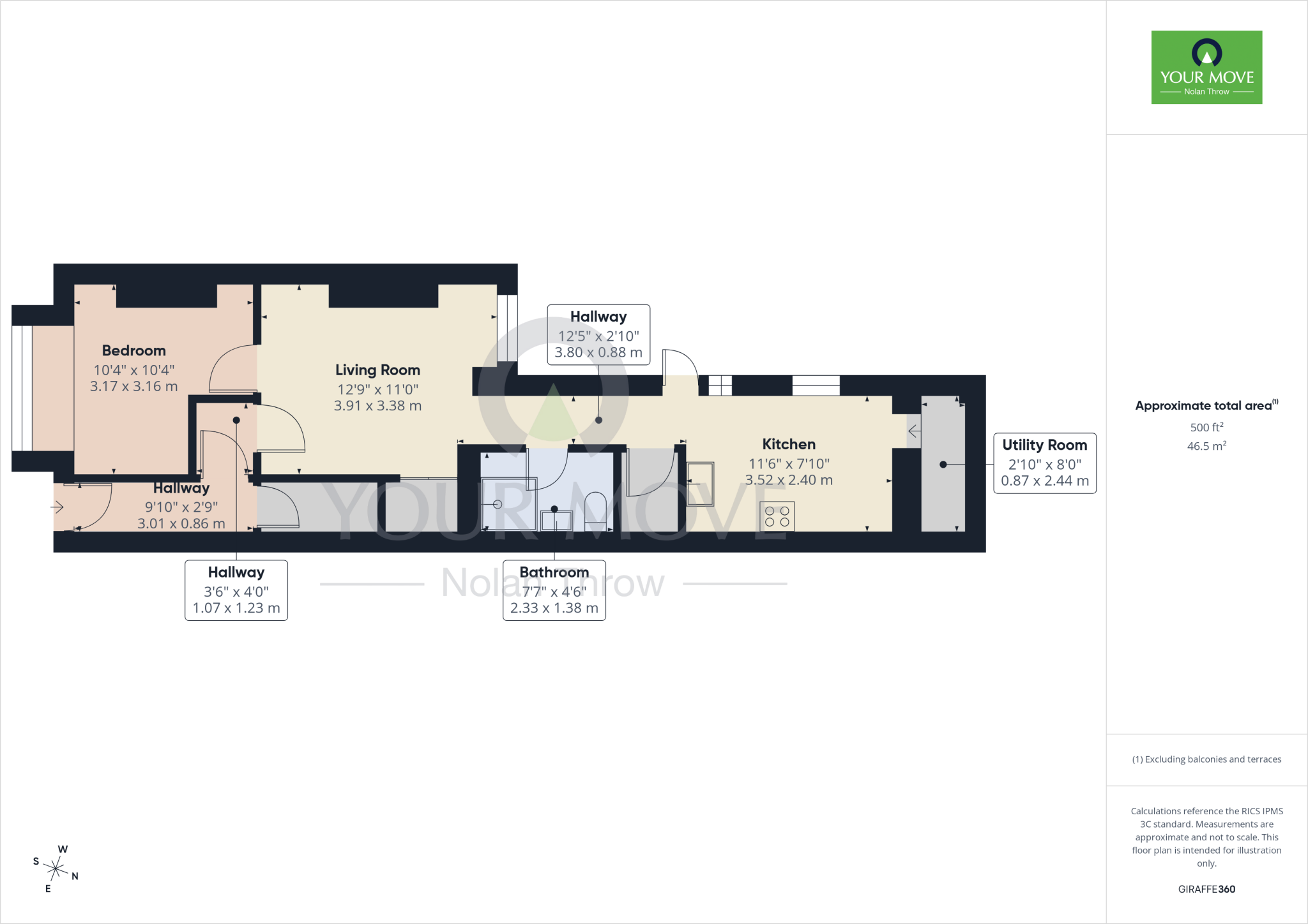 Arnold Road, Northampton, Northamptonshire, NN2 floorplan