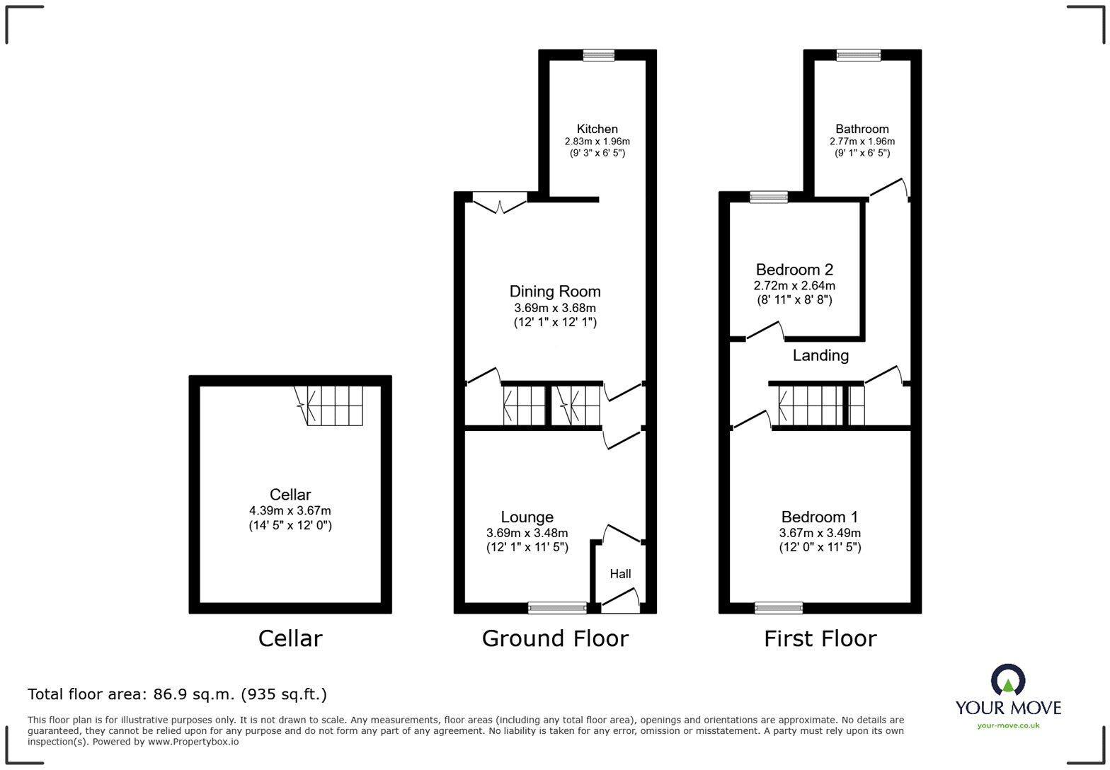 Bentley Avenue, Doncaster, DN4 floorplan