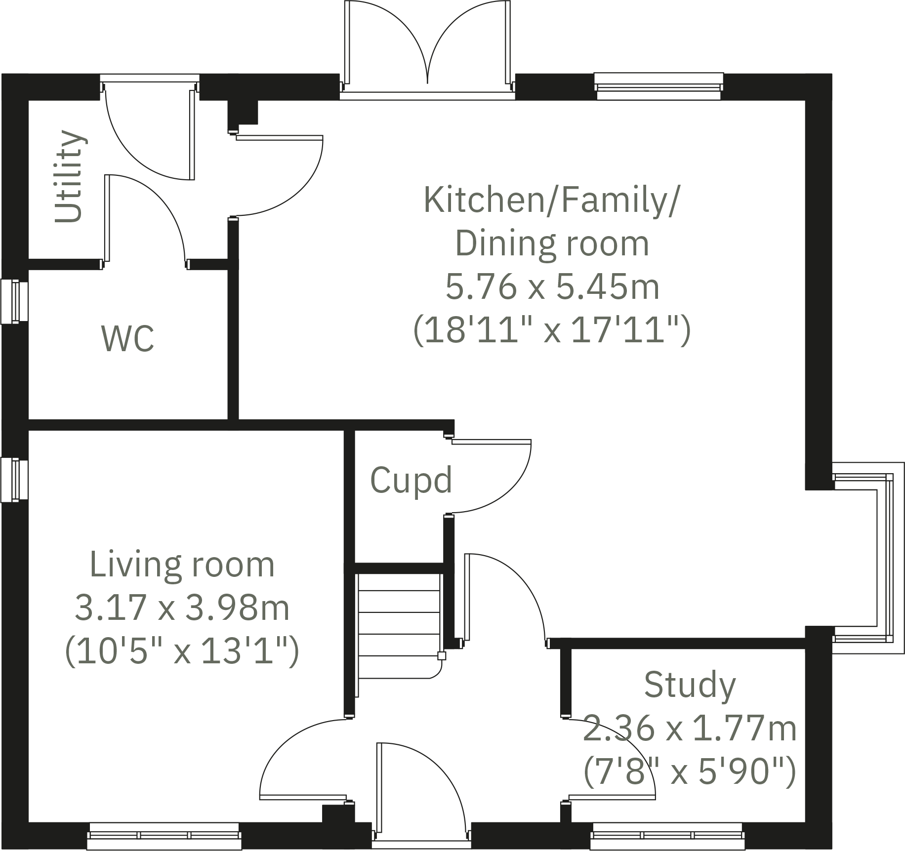 Keymer Road, 
Burgess Hill, 
RH15 0XT floorplan