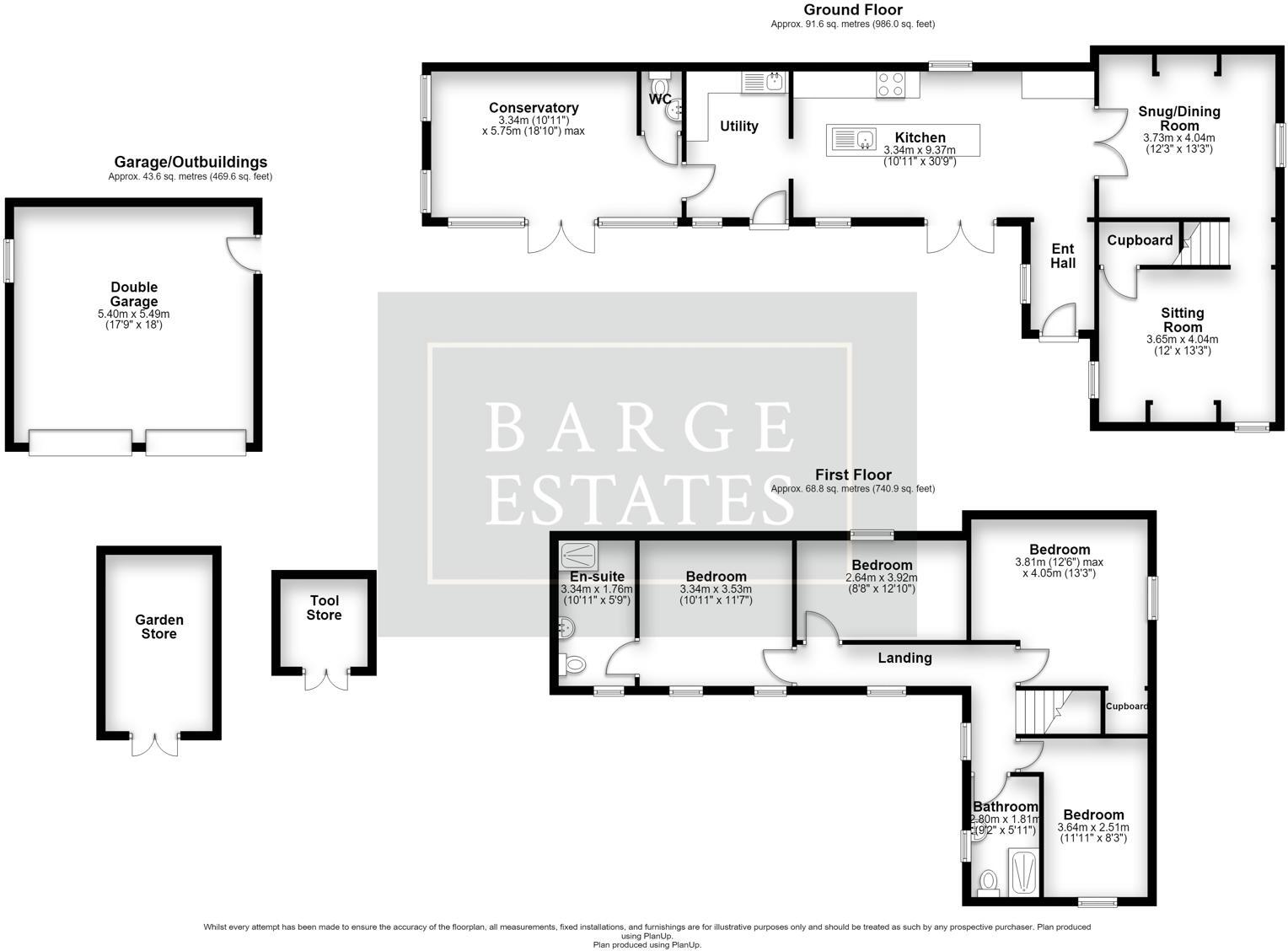 Town Street, Lound, Nottinghamshire floorplan